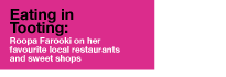Eating in Tooting