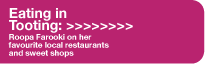 Eating in Tooting